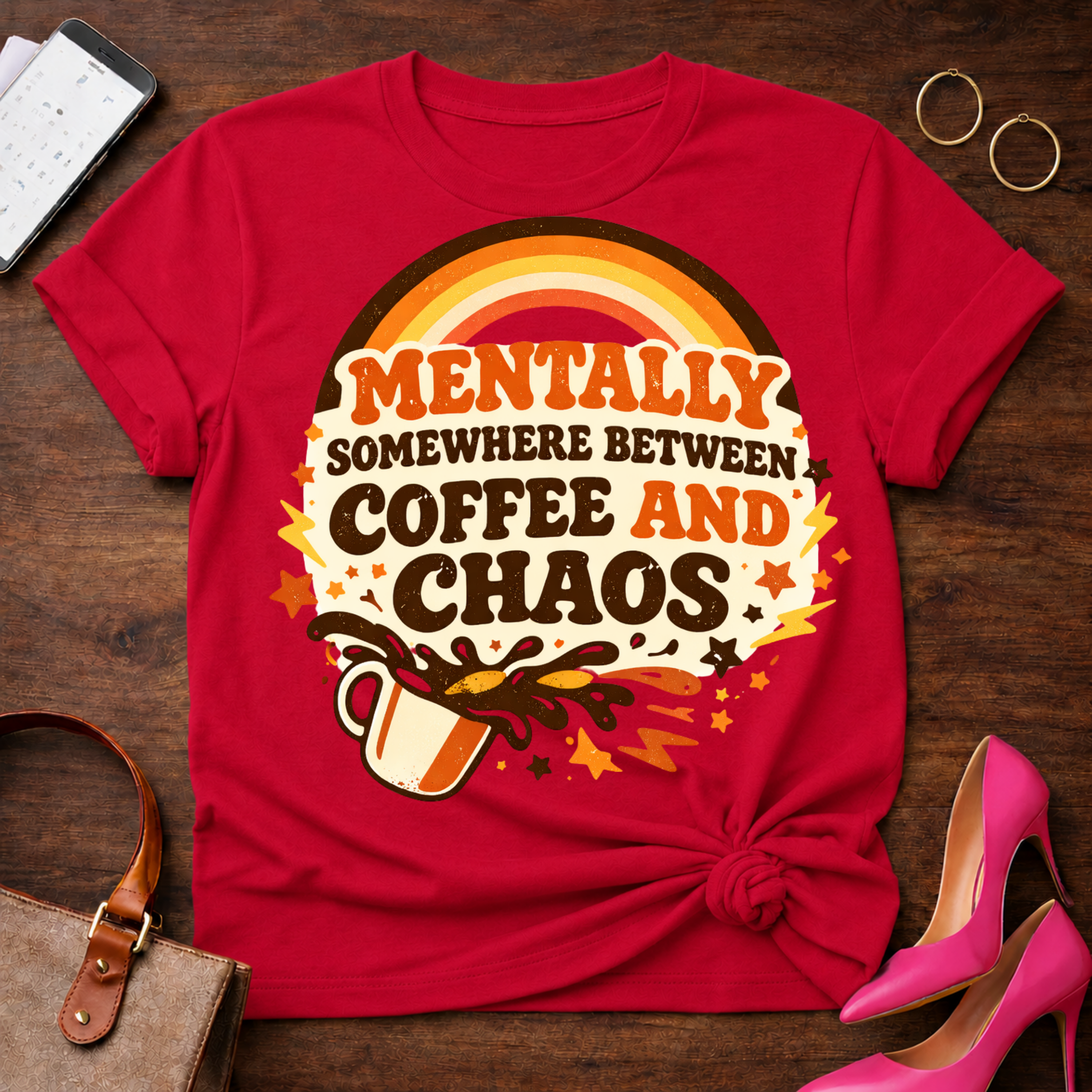 Copy of Mood: Pending Tee — "Mood: Pending. check back never." Graphic T-Shirt