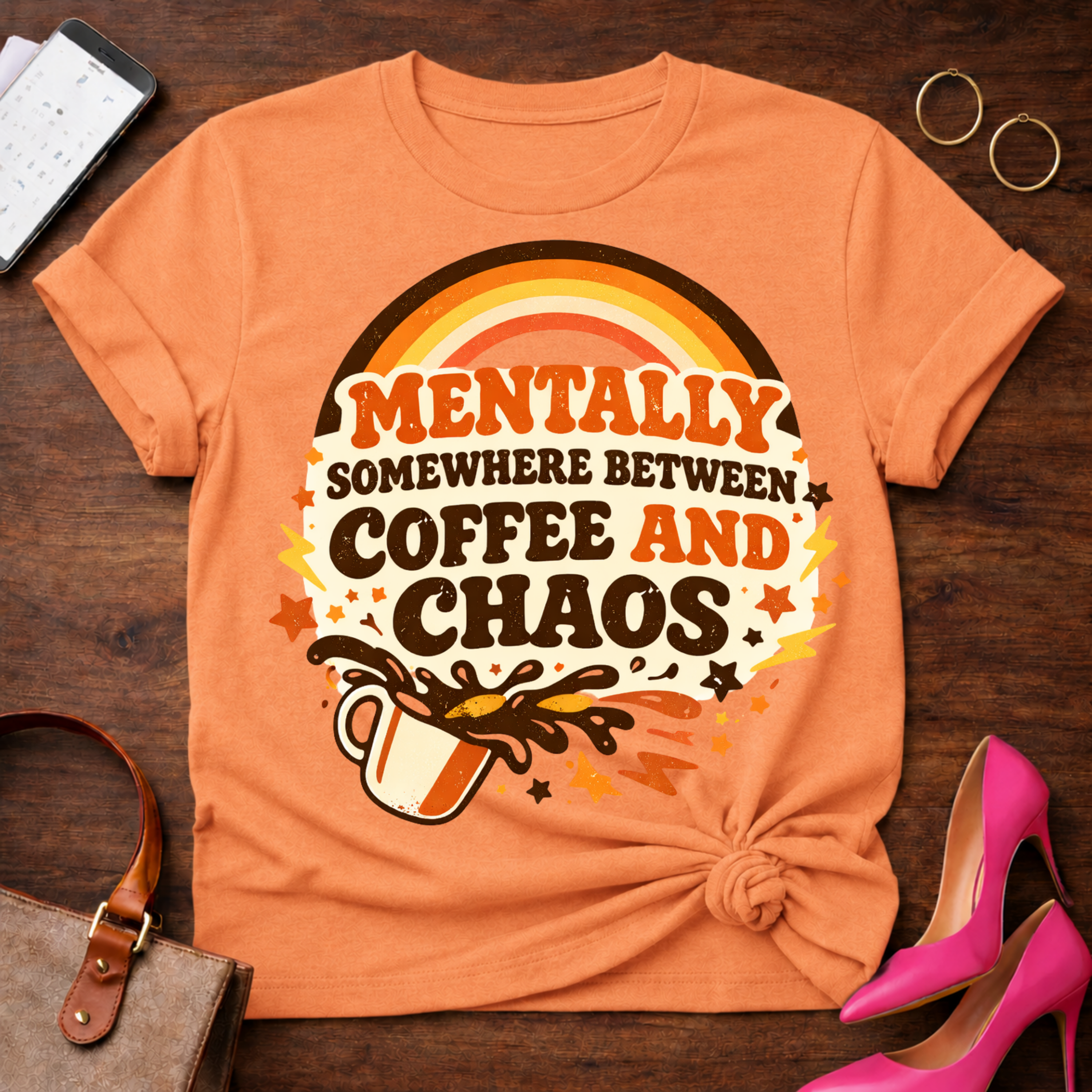 Copy of Mood: Pending Tee — "Mood: Pending. check back never." Graphic T-Shirt