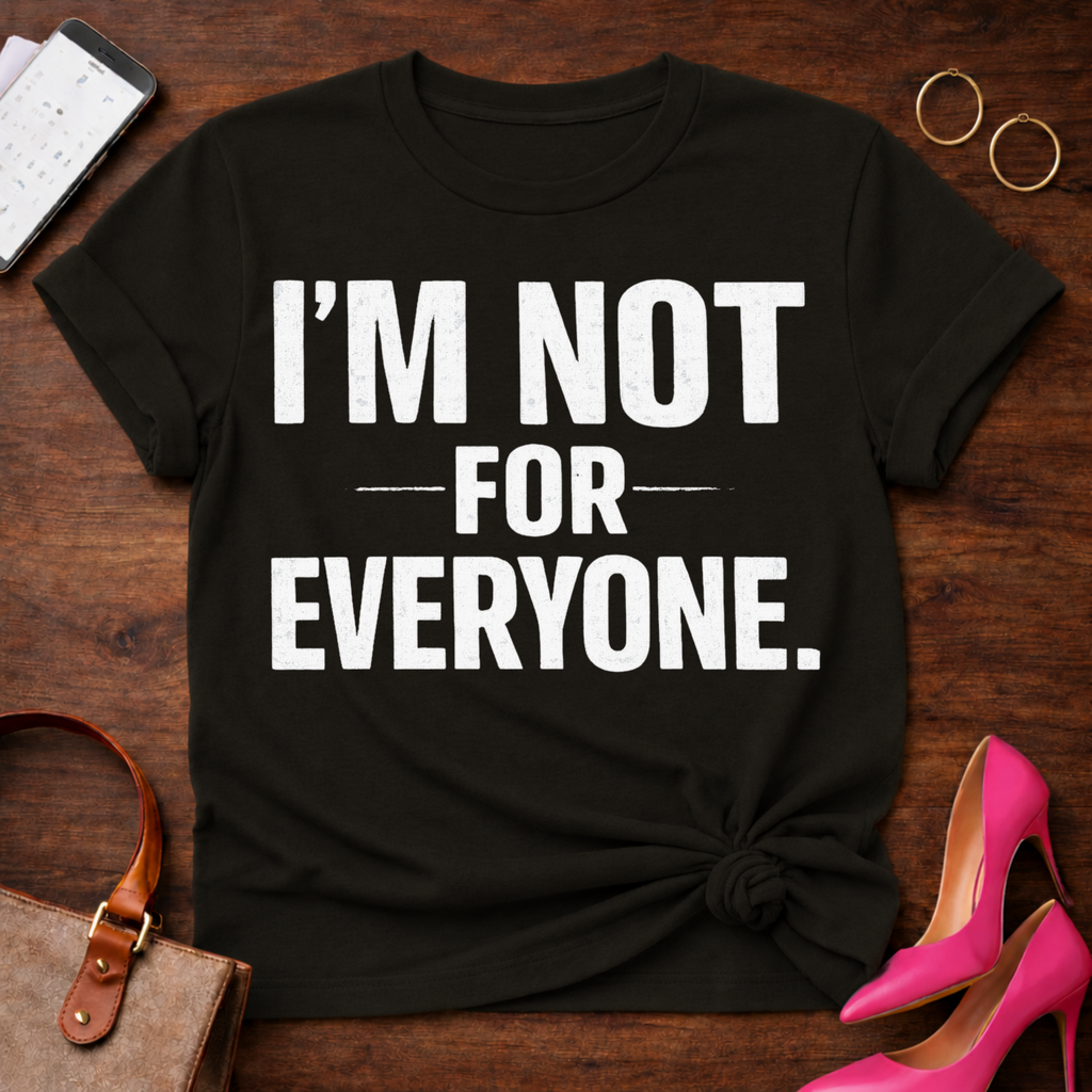 I'm Not For Everyone  Graphic T-Shirt