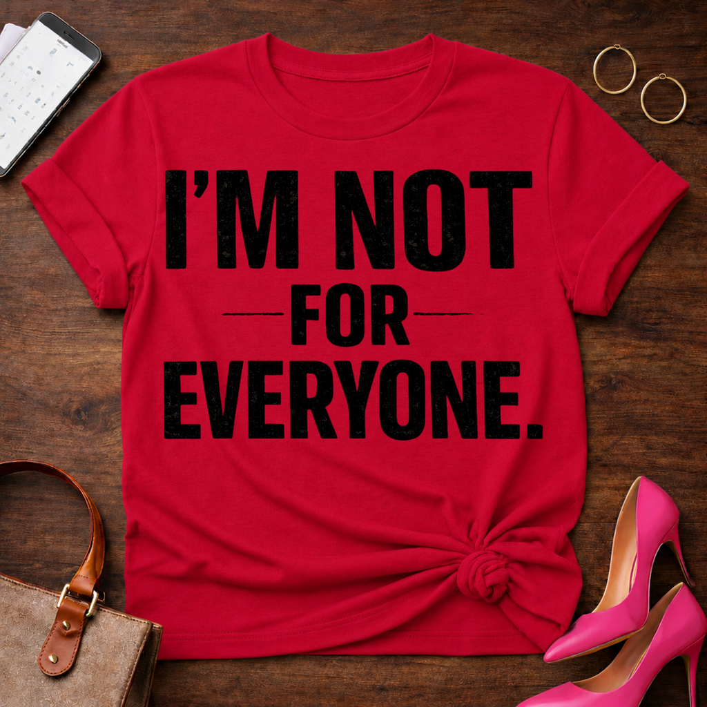 I'm Not For Everyone  Graphic T-Shirt
