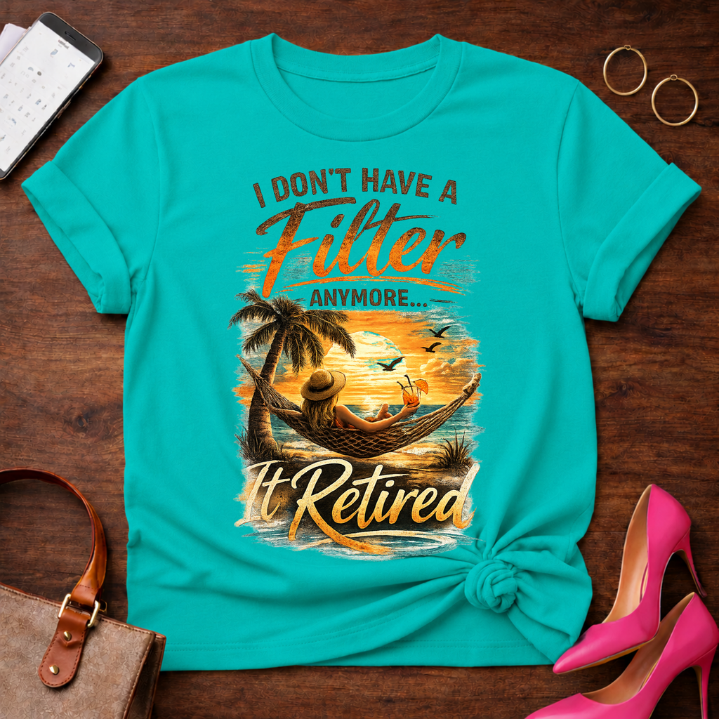 Mentally Somewhere Between Coffee and Chaos." Graphic T-Shirt