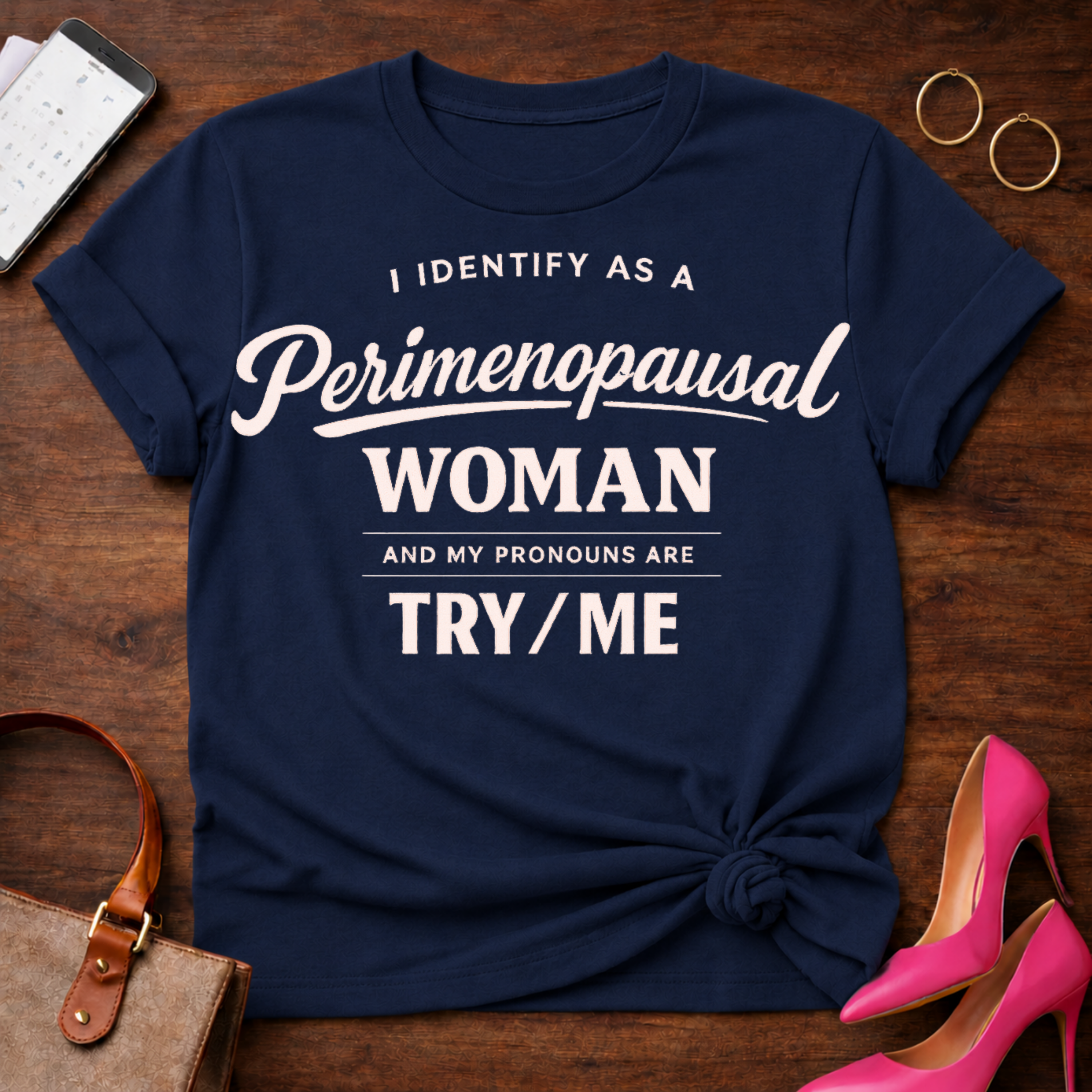 Mood: Pending Tee — "Mood: Pending. check back never." Graphic T-Shirt