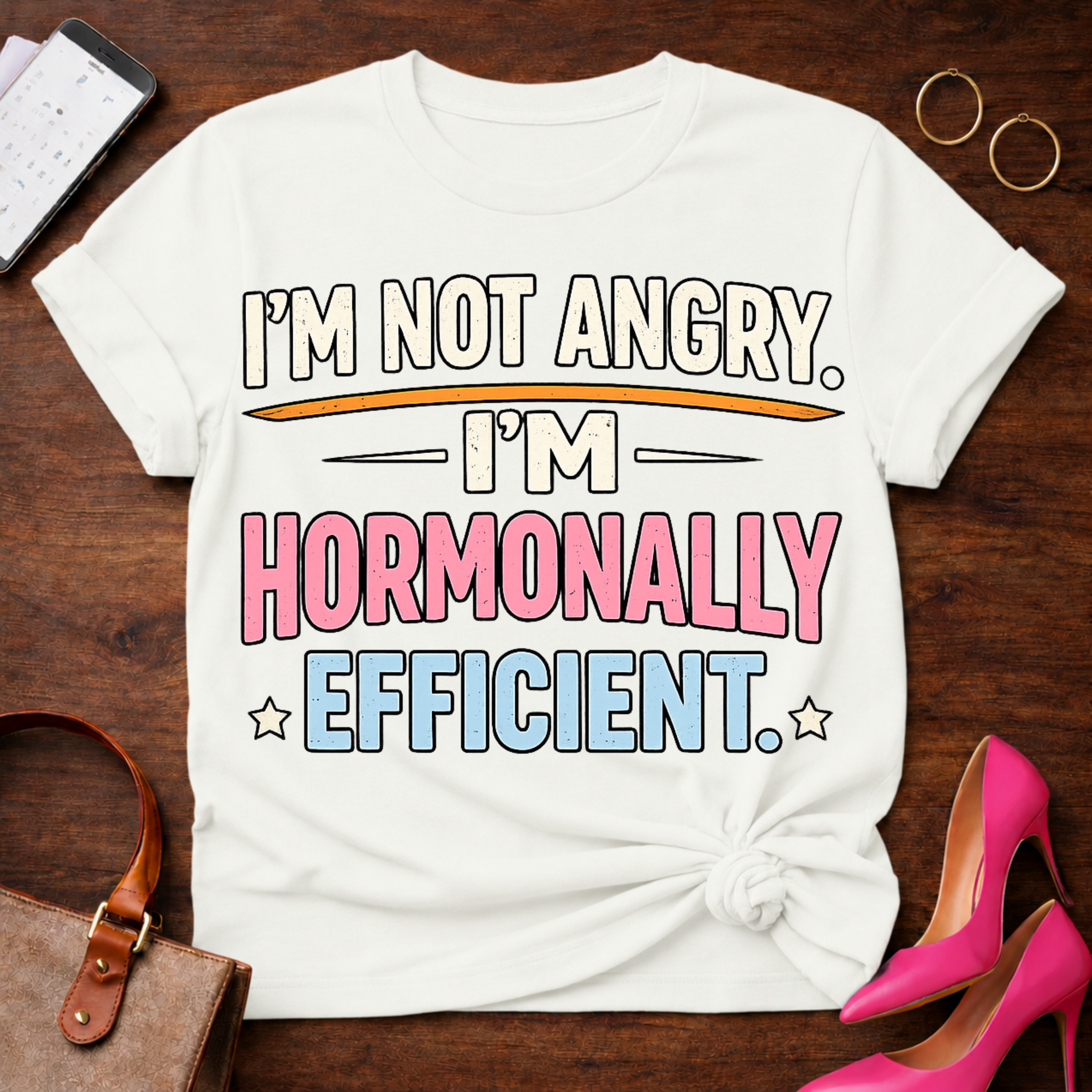 Hormonally Efficient  Graphic T-Shirt