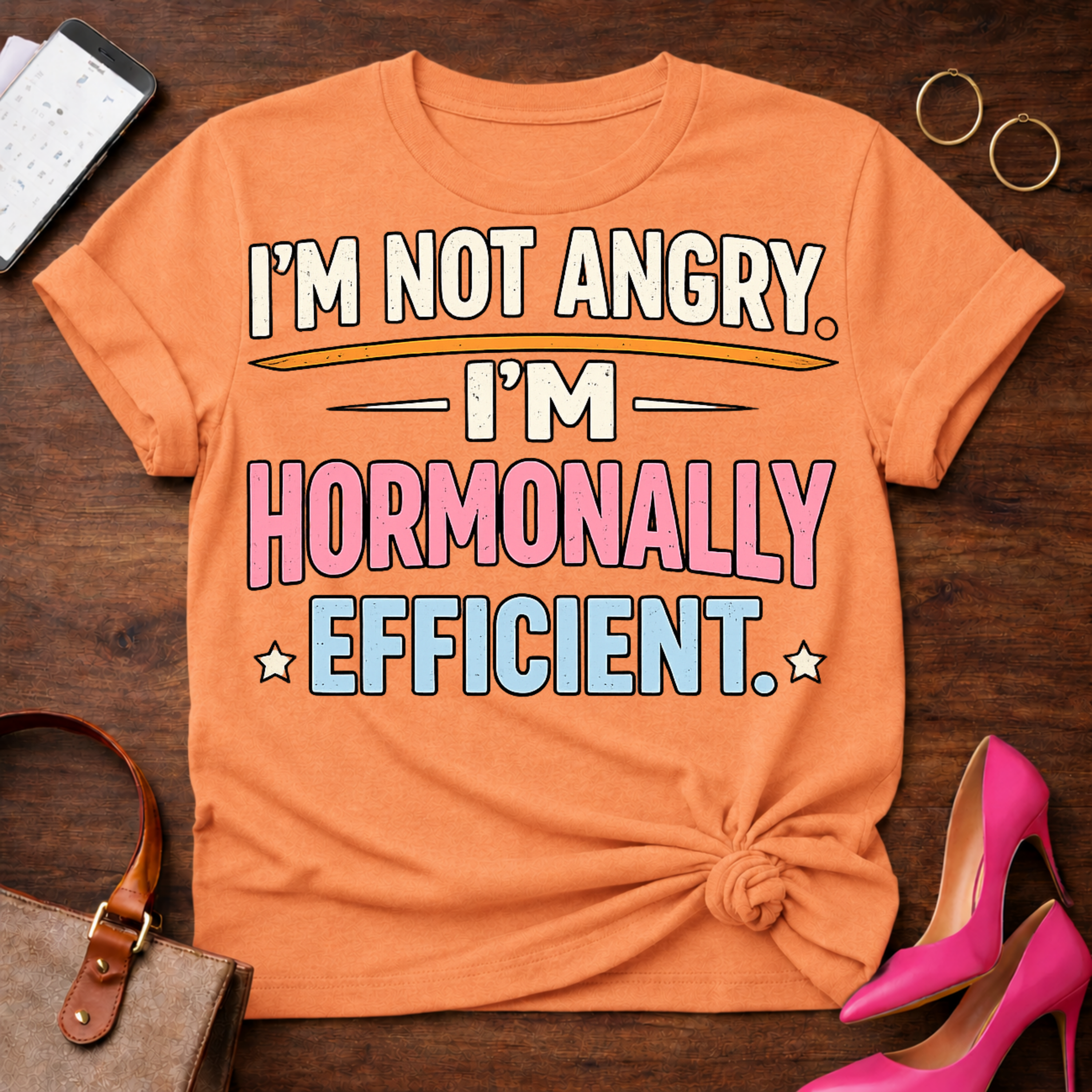 Hormonally Efficient  Graphic T-Shirt