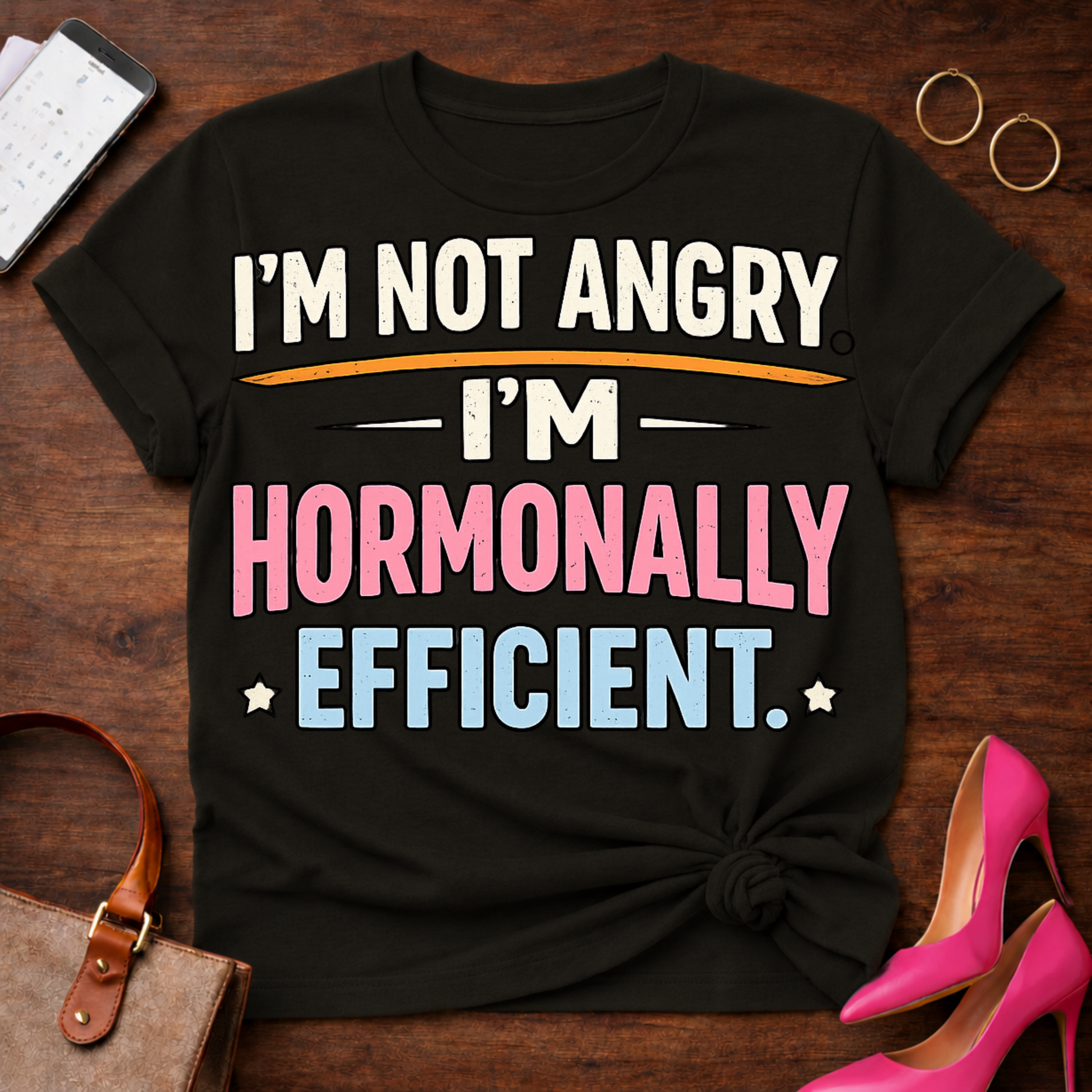 Hormonally Efficient  Graphic T-Shirt