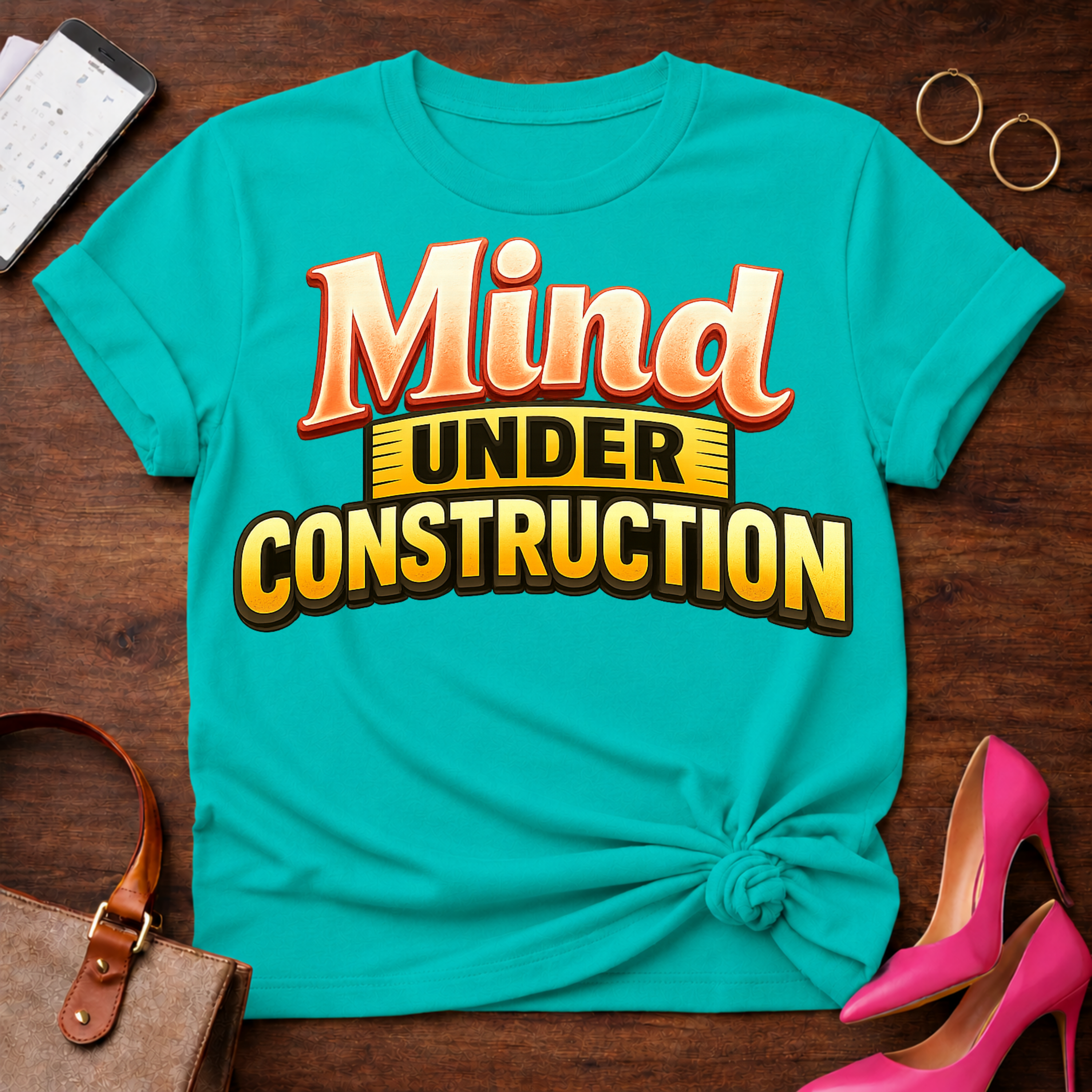Mind Under Construction . Graphic T-Shirt