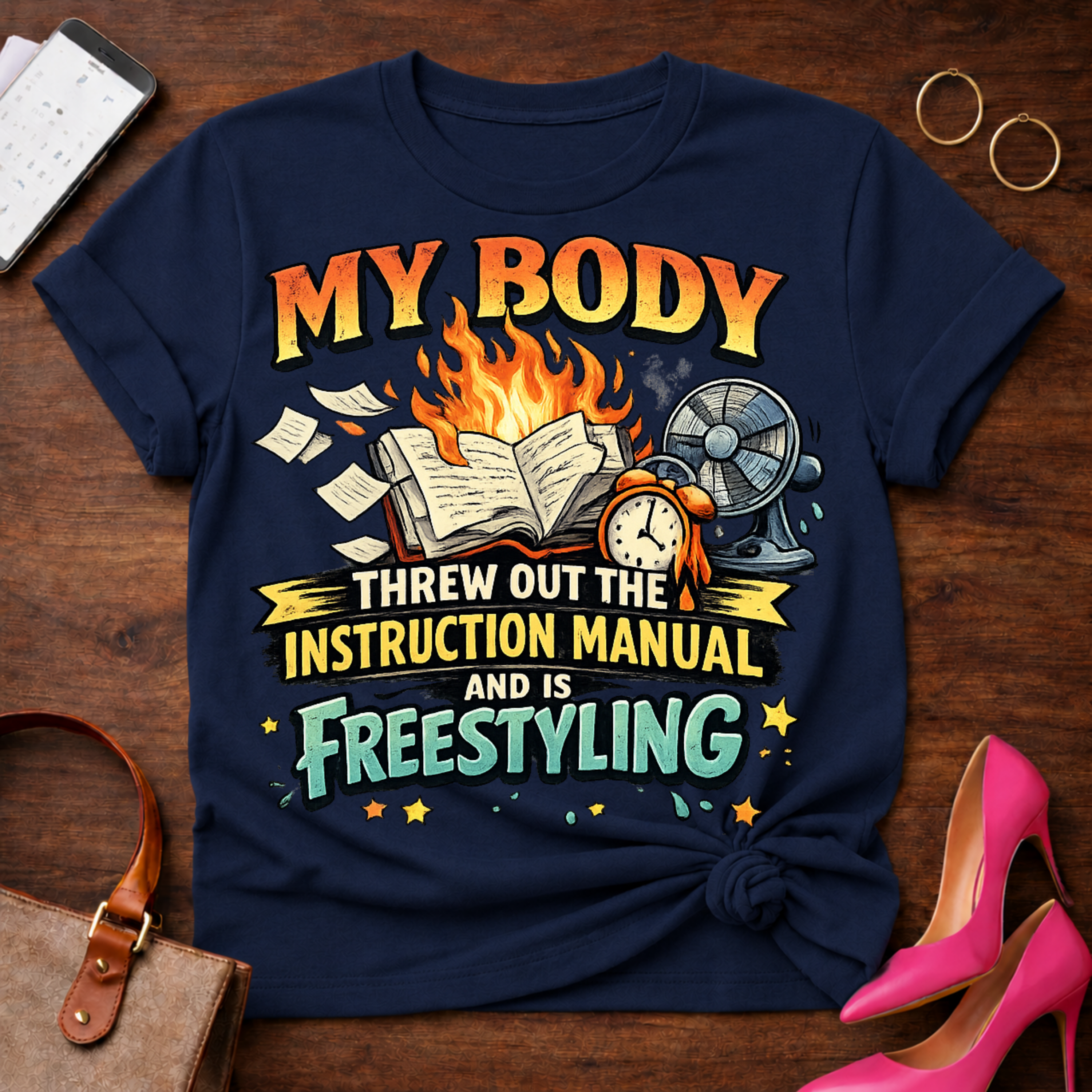 My Body is Freestyling Graphic T-Shirt