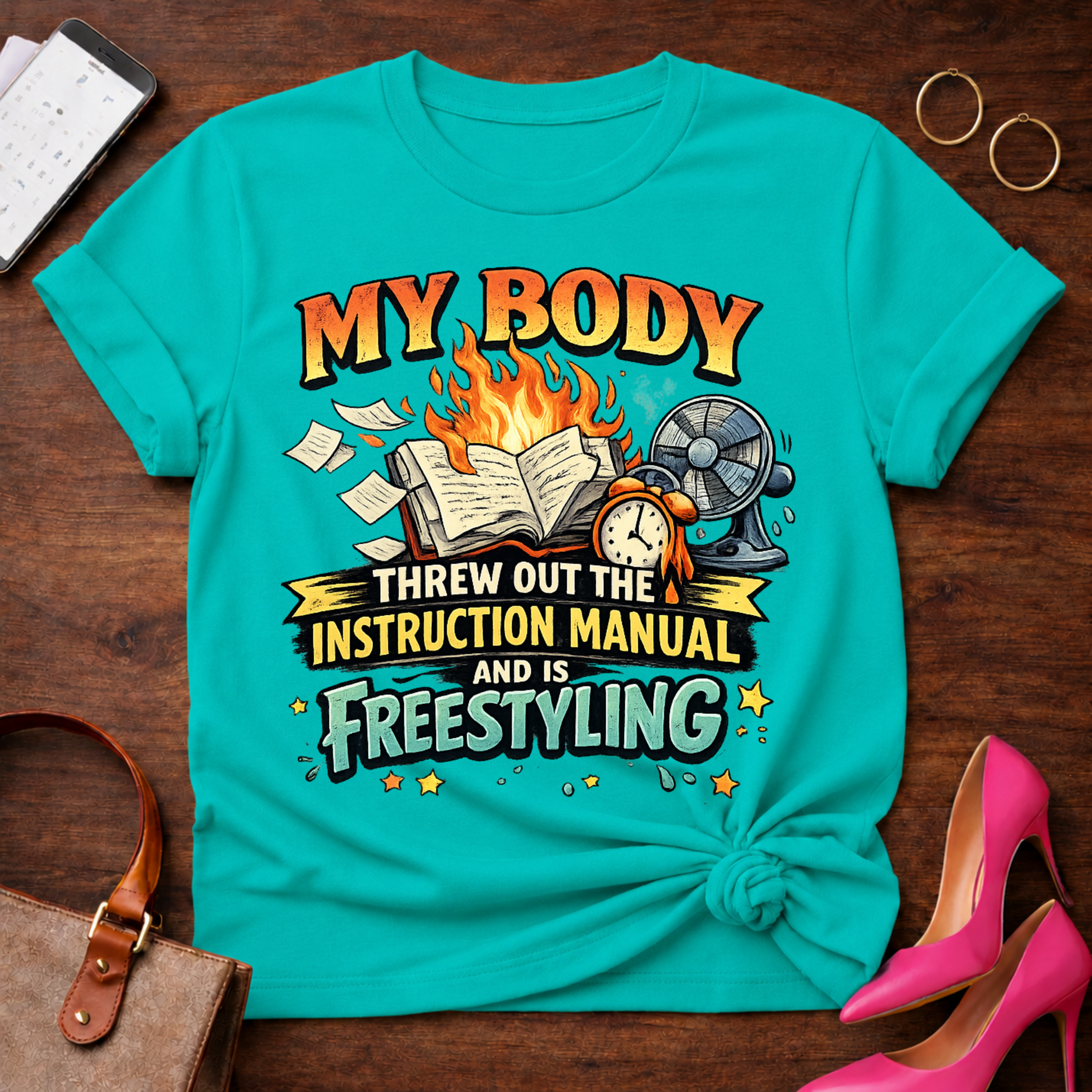 My Body is Freestyling Graphic T-Shirt