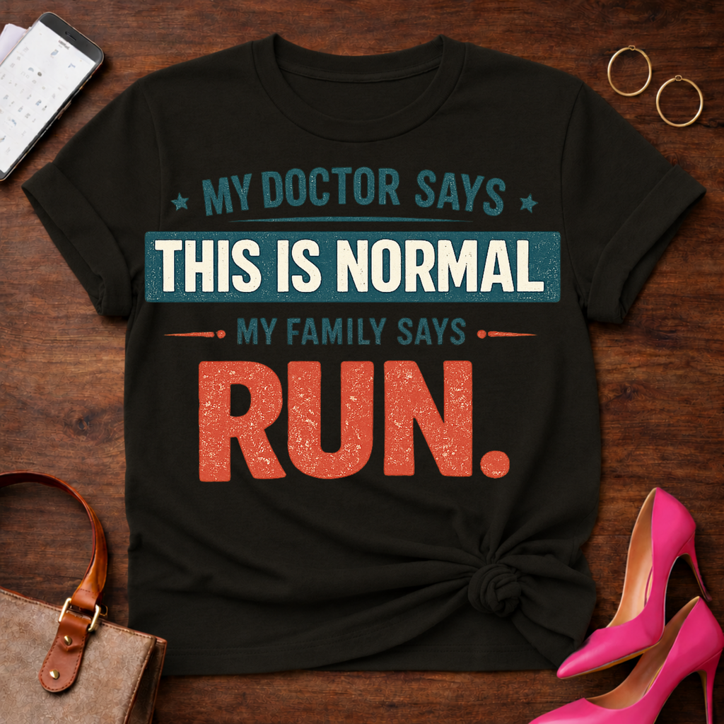 My Family Says Run  Graphic T-Shirt