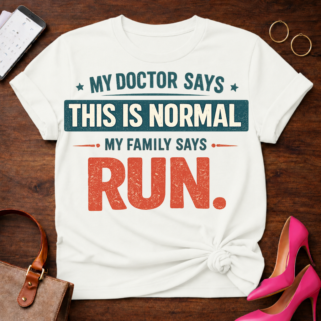 My Family Says Run  Graphic T-Shirt