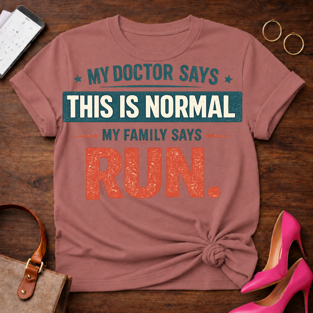 My Family Says Run  Graphic T-Shirt