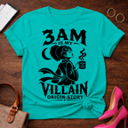 3AM Villain Origin Story Graphic T-Shirt