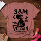 3AM Villain Origin Story Graphic T-Shirt