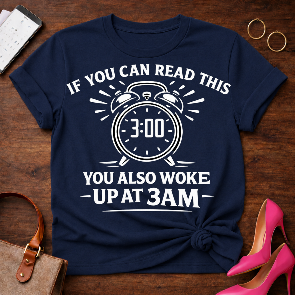You Also Woke Up At 3 AM Graphic T-Shirt