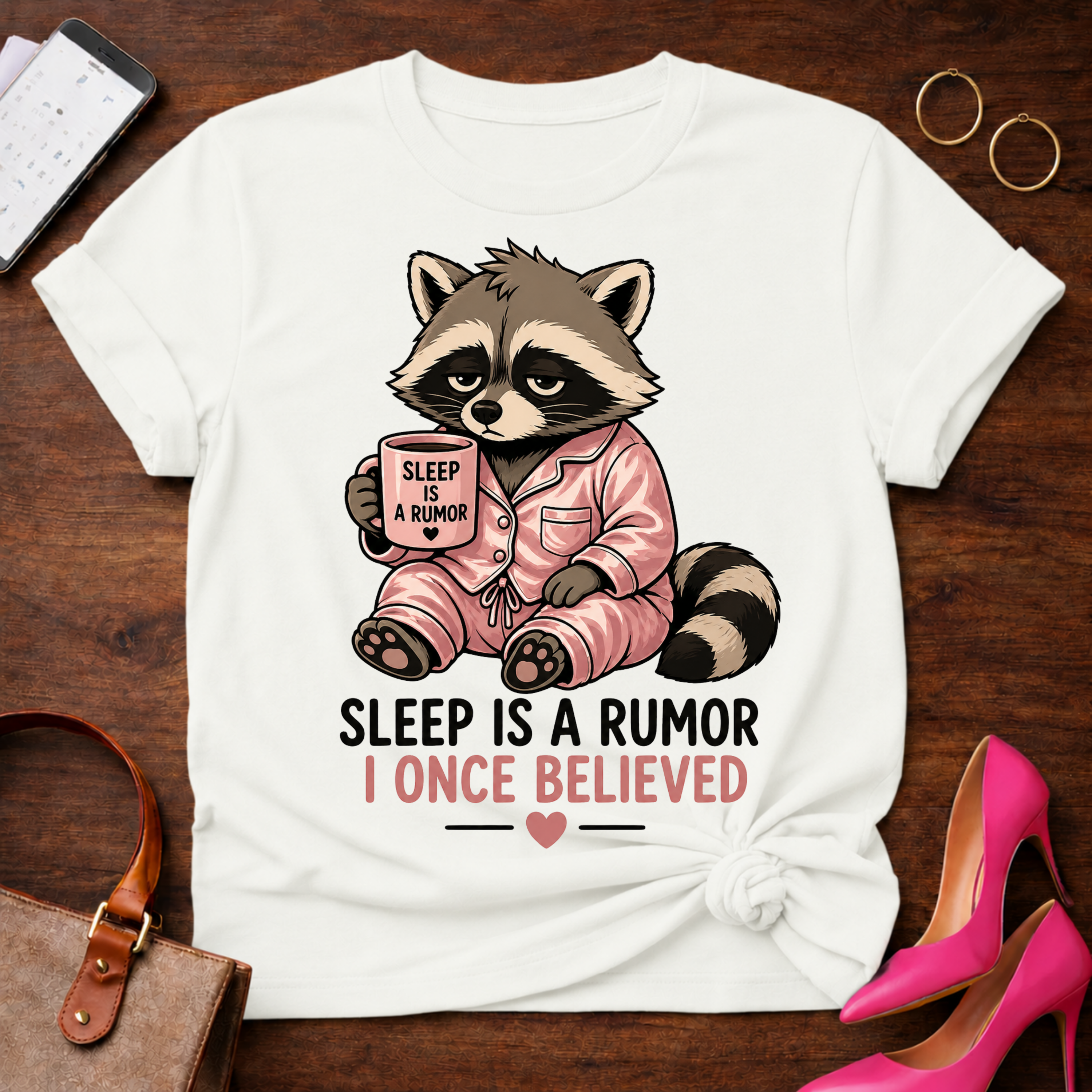 Sleep Is a Rumor I Once Believed Graphic T-Shirt