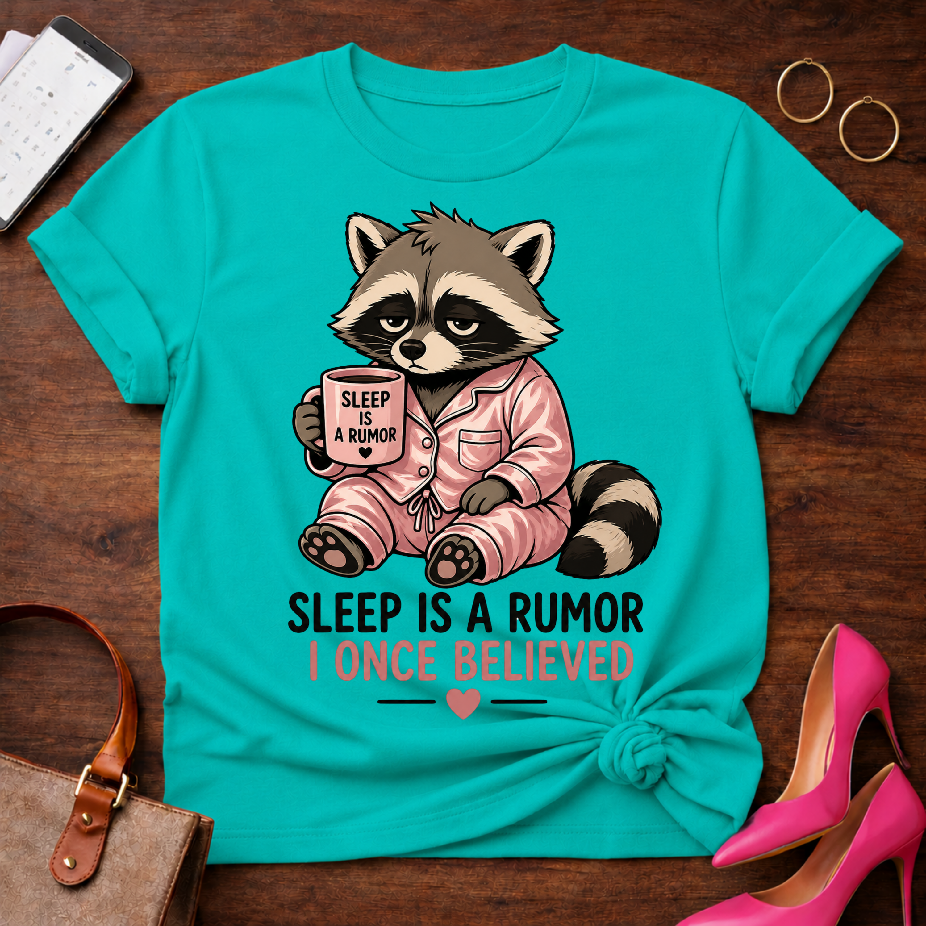 Sleep Is a Rumor I Once Believed Graphic T-Shirt