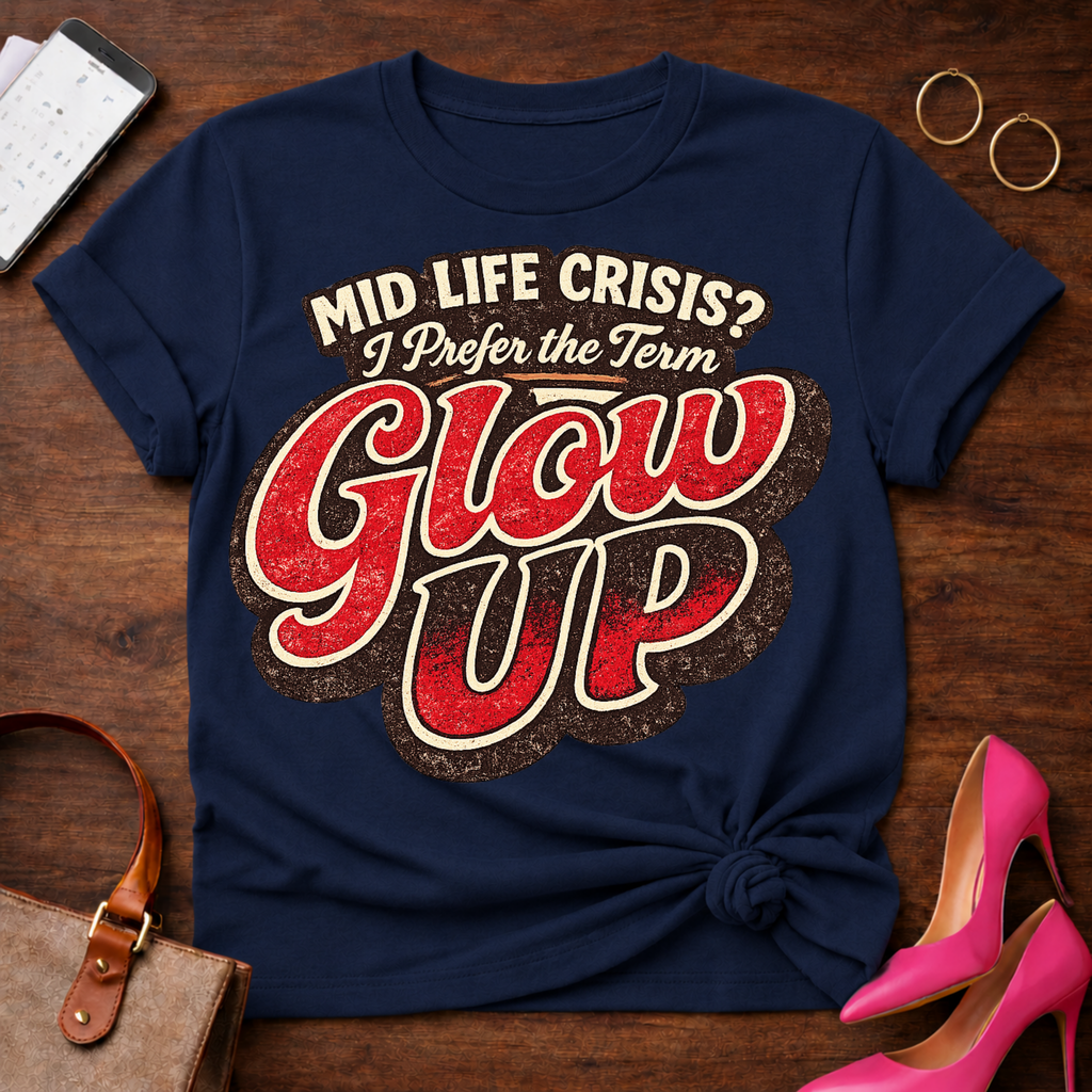Glow Up. Graphic T-Shirt