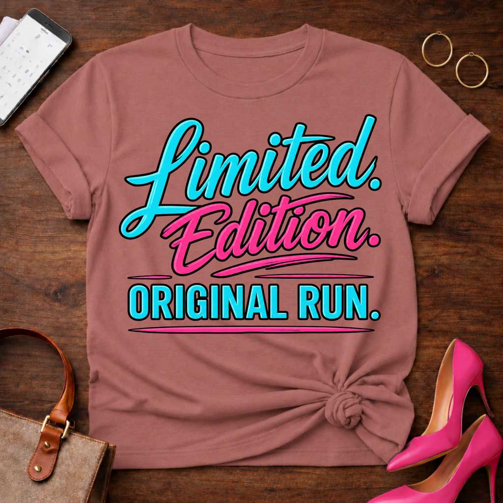 Limited Edition. Original Run Graphic T-Shirt