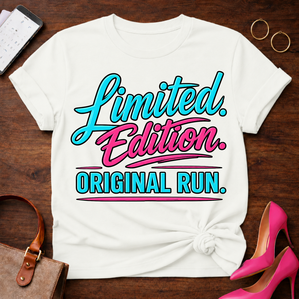 Limited Edition. Original Run Graphic T-Shirt