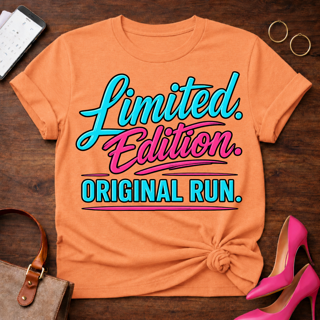 Limited Edition. Original Run Graphic T-Shirt