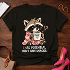 I Had Potential. Now I Have Snacks Graphic T-Shirt
