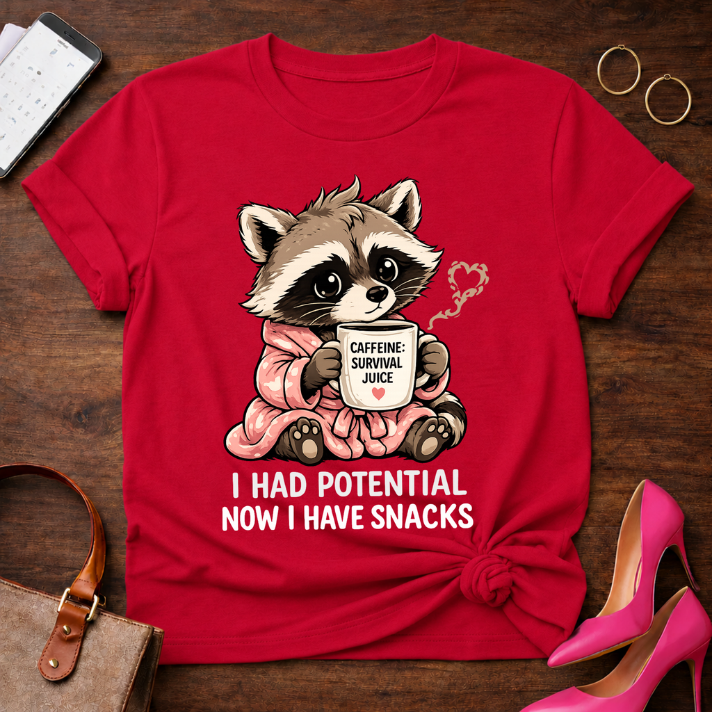 I Had Potential. Now I Have Snacks Graphic T-Shirt