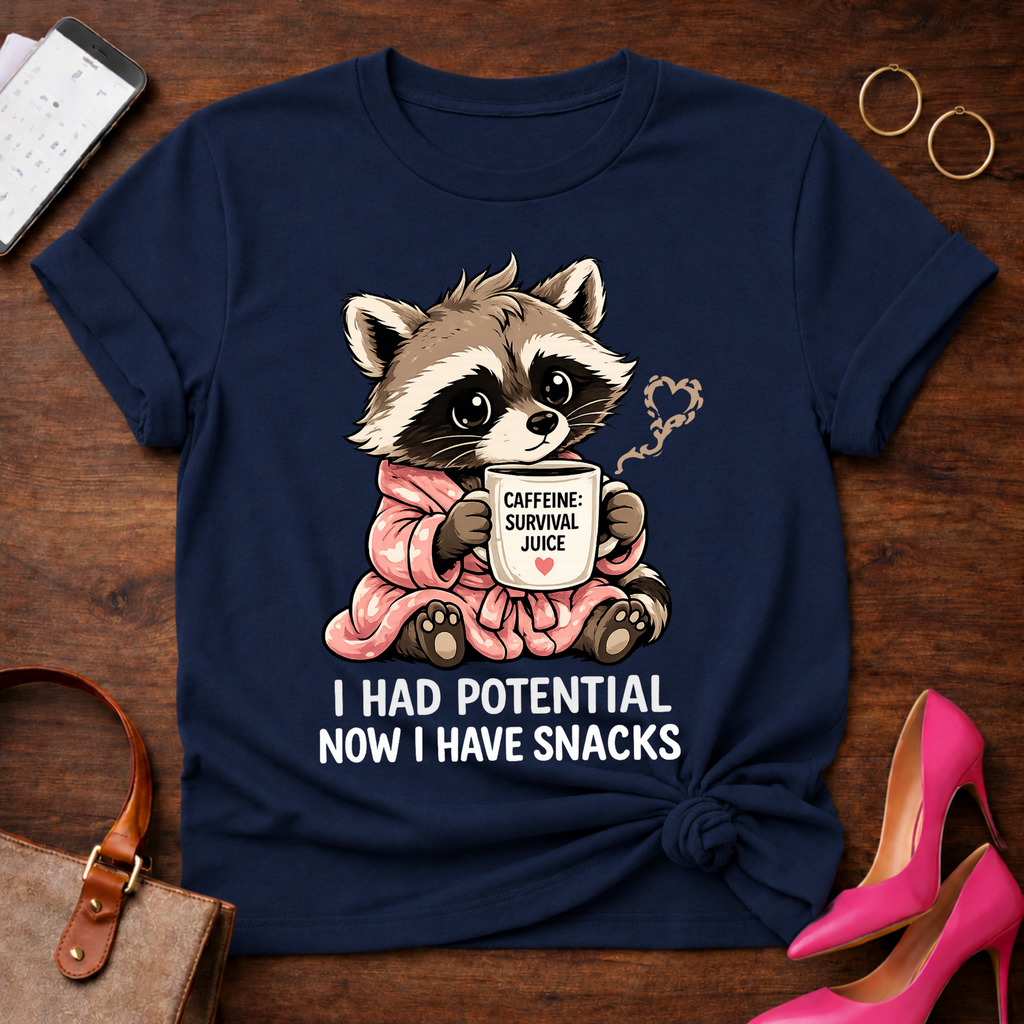 I Had Potential. Now I Have Snacks Graphic T-Shirt