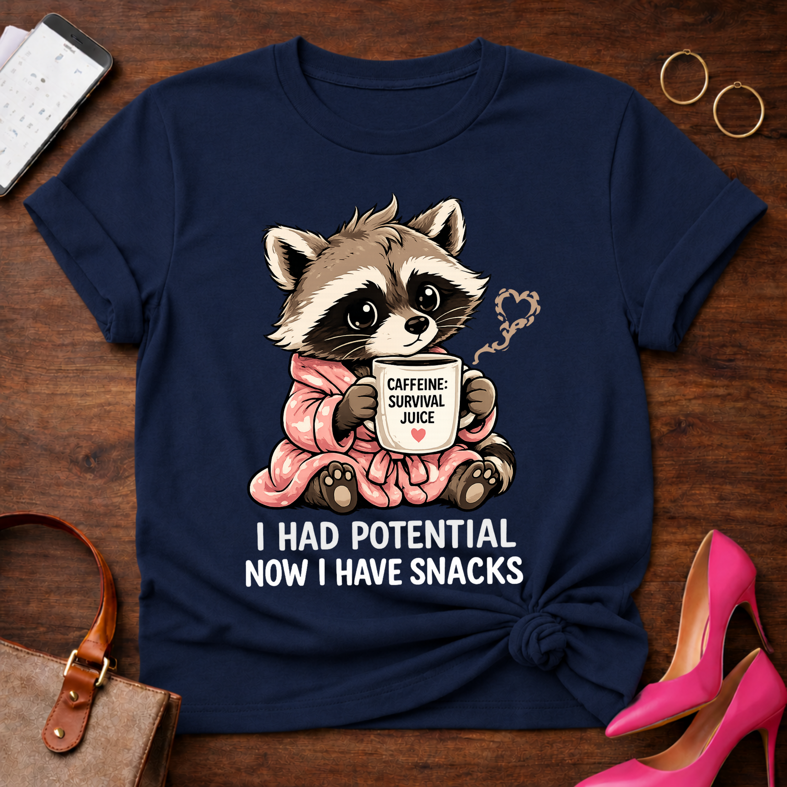 I Had Potential. Now I Have Snacks Graphic T-Shirt