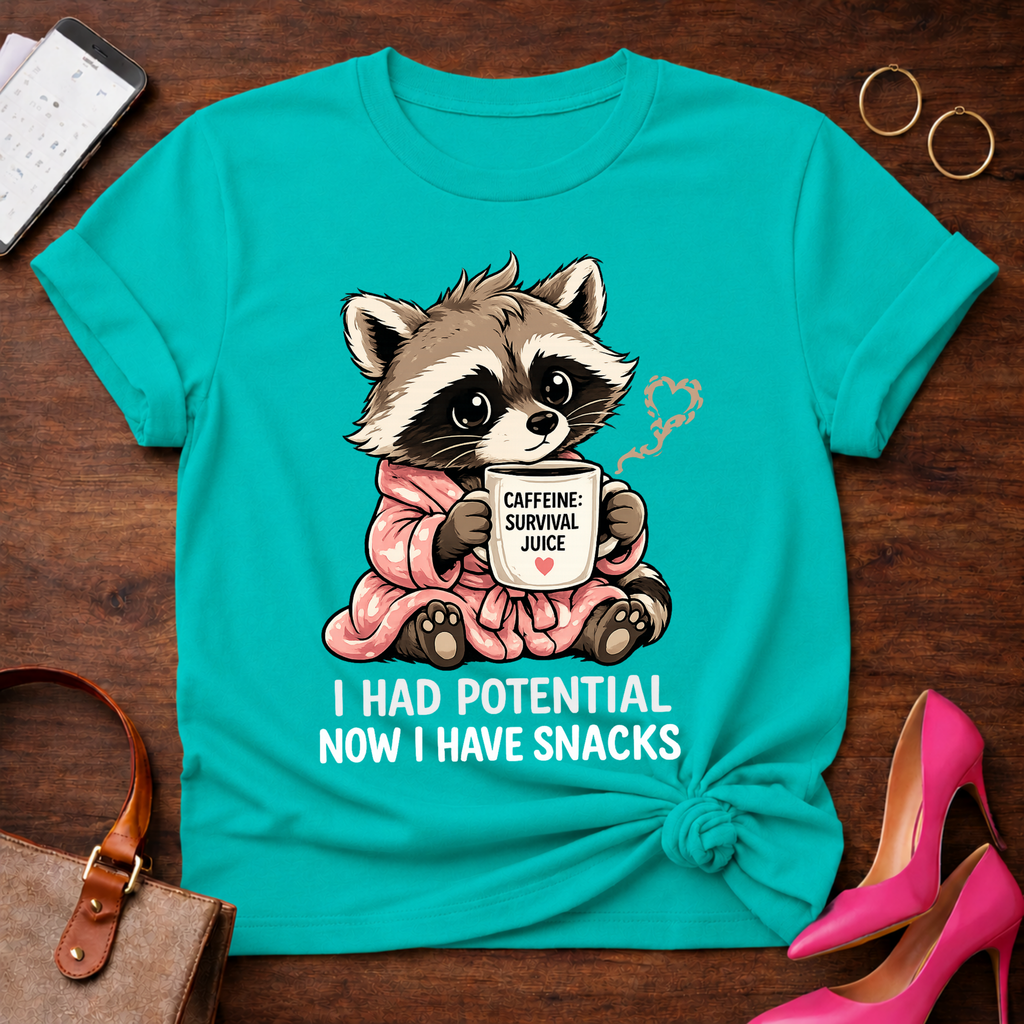 I Had Potential. Now I Have Snacks Graphic T-Shirt