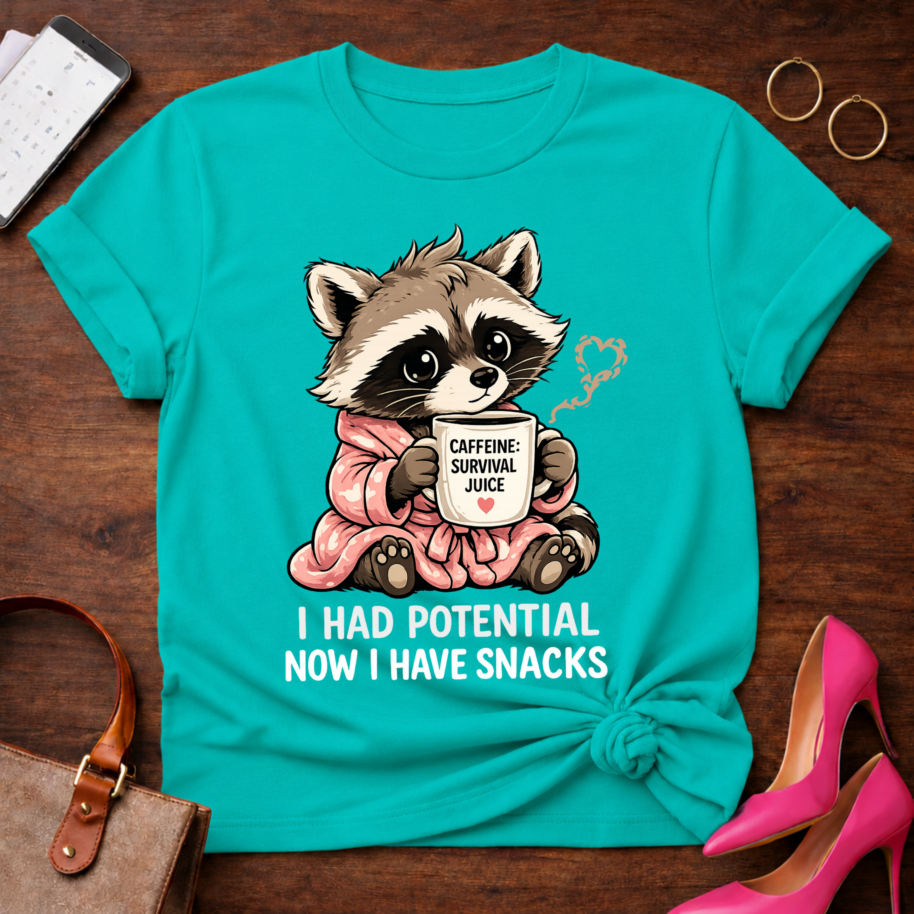 I Had Potential. Now I Have Snacks Graphic T-Shirt