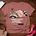 Current Status Loading Graphic T-Shirt