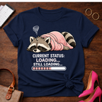 Current Status Loading Graphic T-Shirt