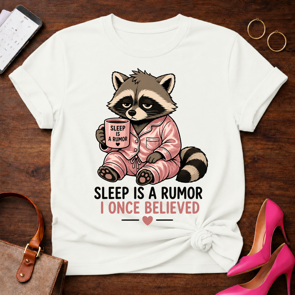 Sleep Is A Rumor I Once Believed Graphic T-Shirt