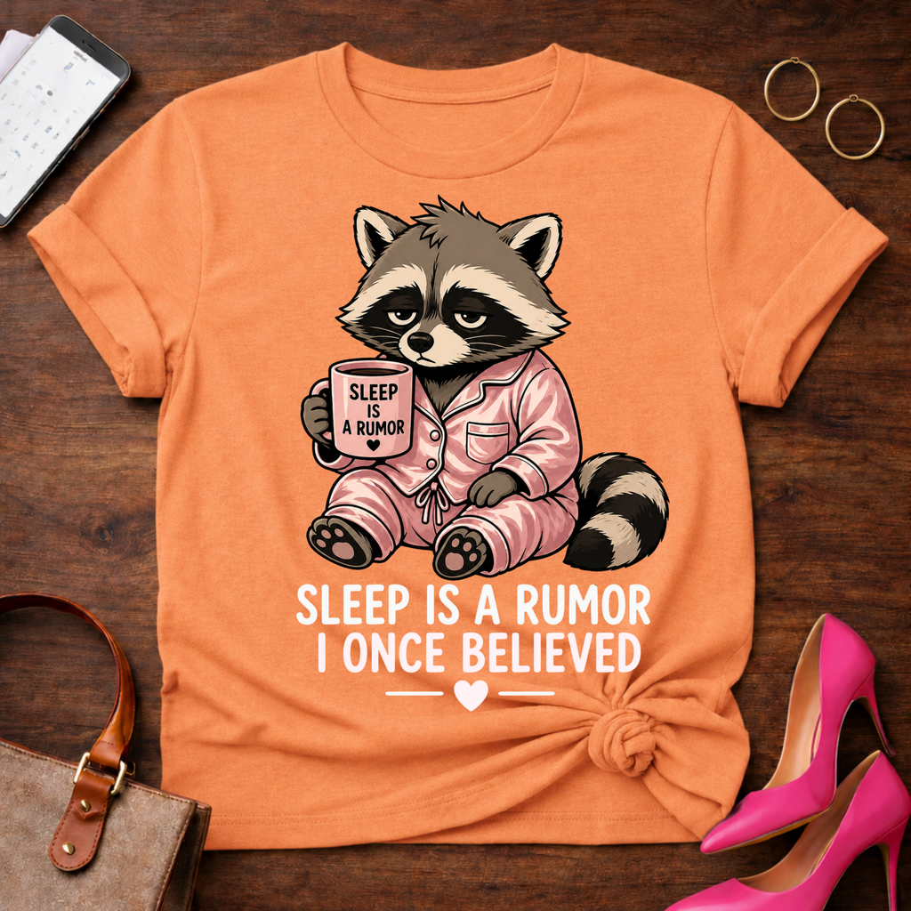 Sleep Is A Rumor I Once Believed Graphic T-Shirt