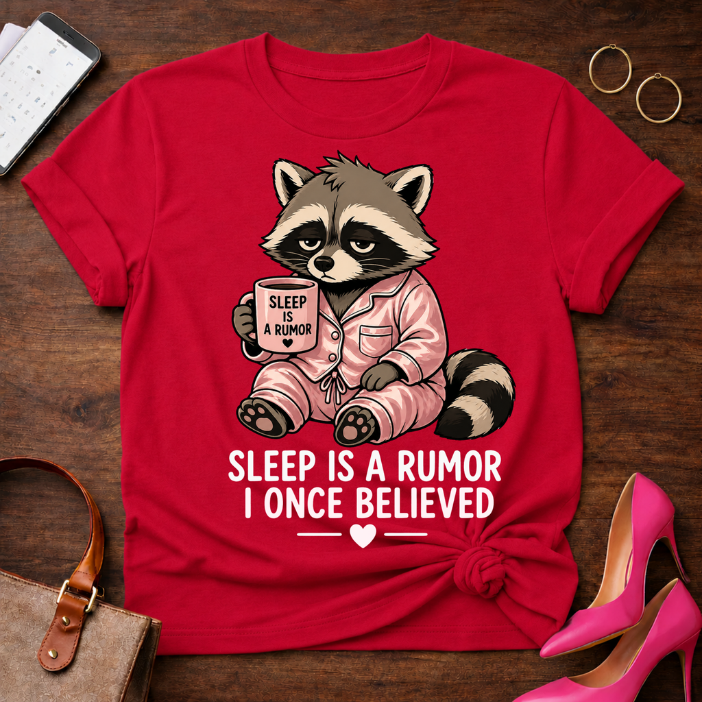 Sleep Is A Rumor I Once Believed Graphic T-Shirt