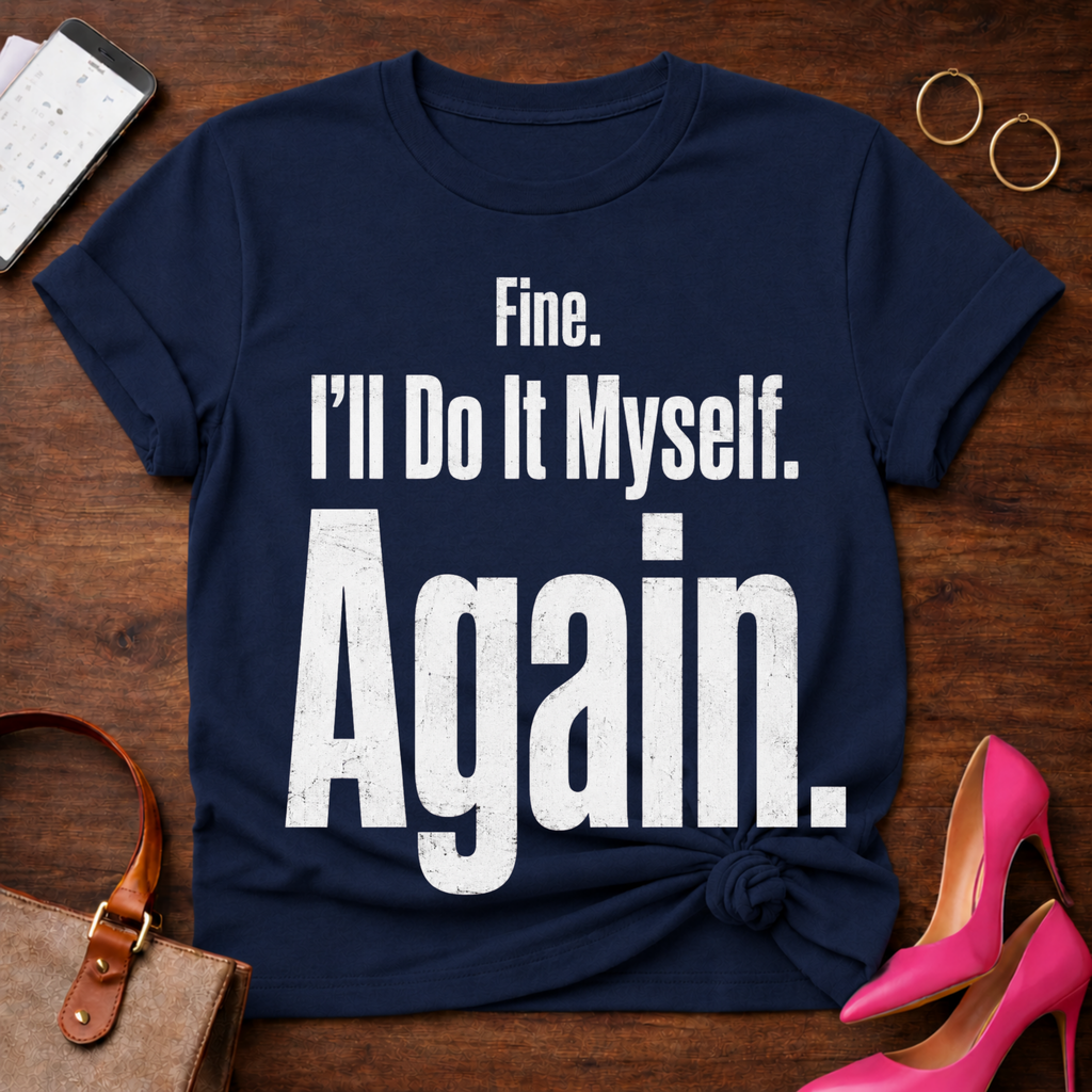 Fine. I'll Do It Myself. Again Graphic T-Shirt