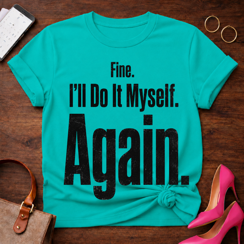 Fine. I'll Do It Myself. Again Graphic T-Shirt