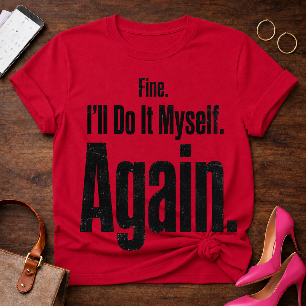 Fine. I'll Do It Myself. Again Graphic T-Shirt