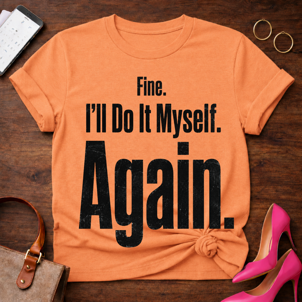 Fine. I'll Do It Myself. Again Graphic T-Shirt