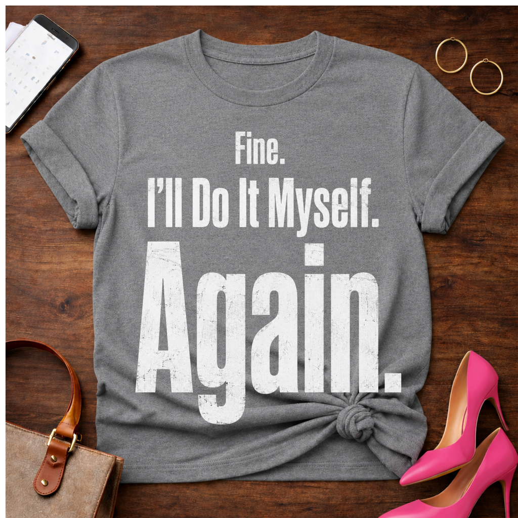 Fine. I'll Do It Myself. Again Graphic T-Shirt