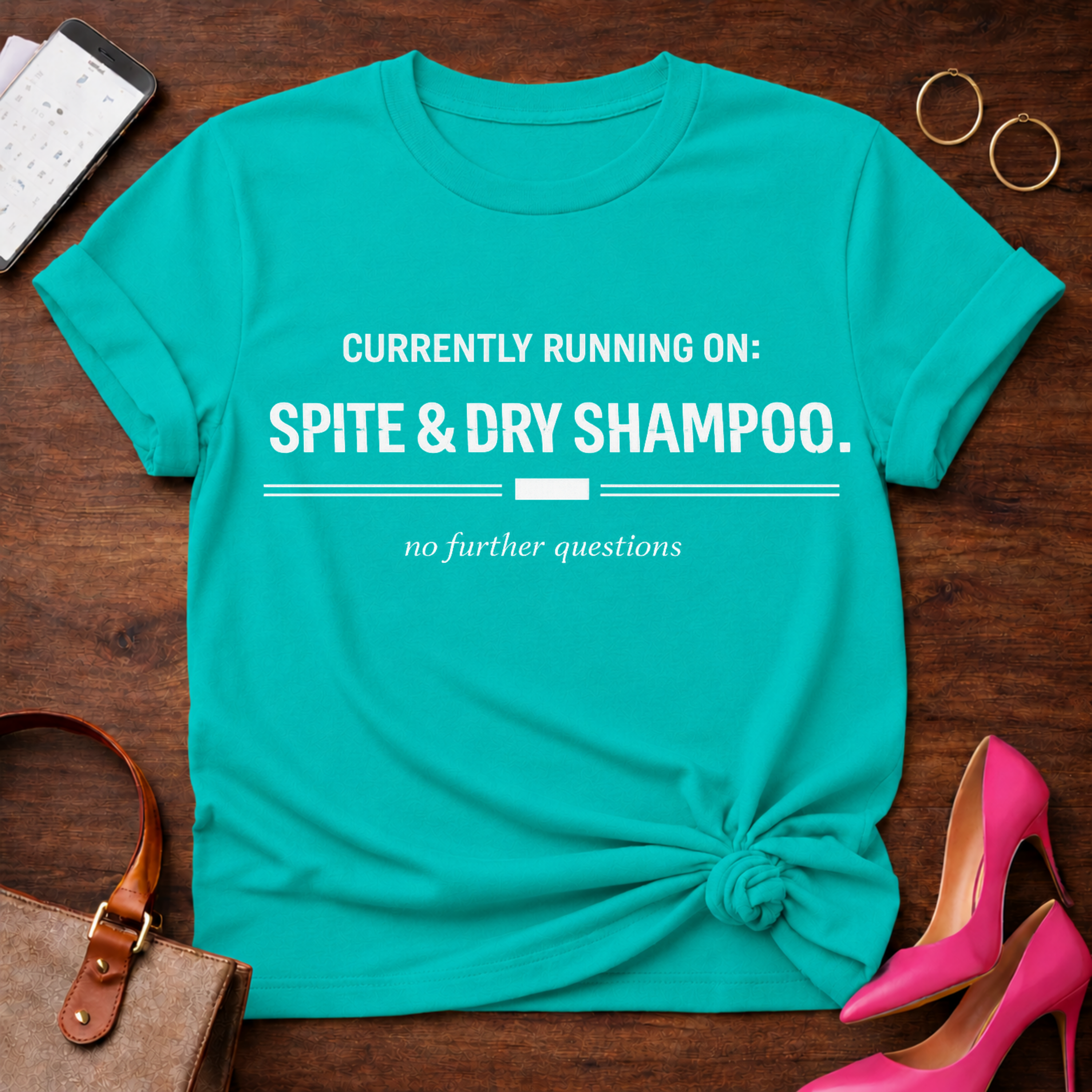 Spite and Dry Shampoo Graphic T-Shirt
