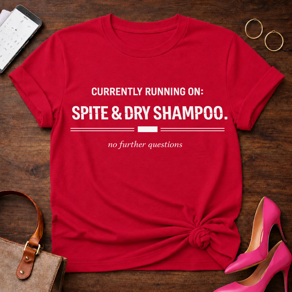 Spite and Dry Shampoo Graphic T-Shirt