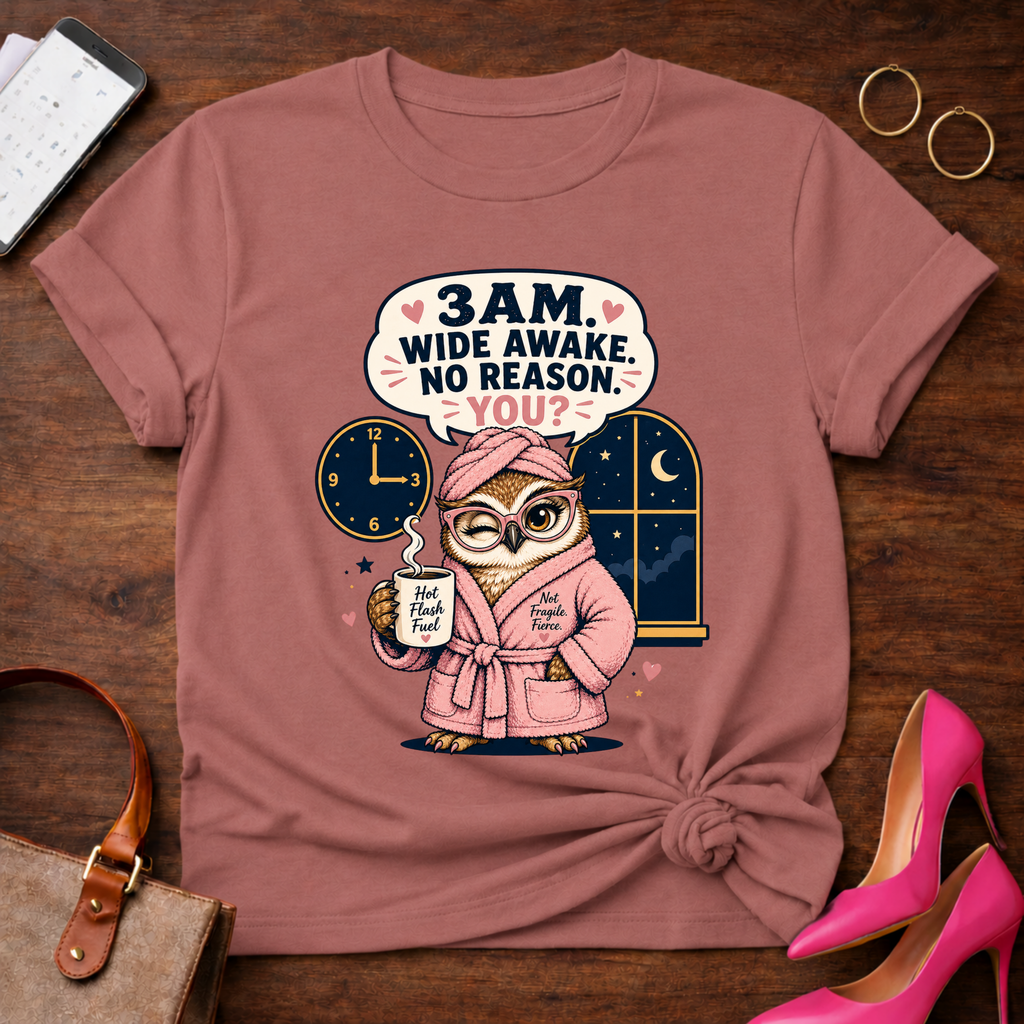 3 AM Wide Awake. No Reason. You? Graphic T-Shirt