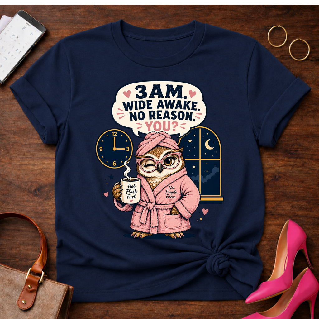 3 AM Wide Awake. No Reason. You? Graphic T-Shirt