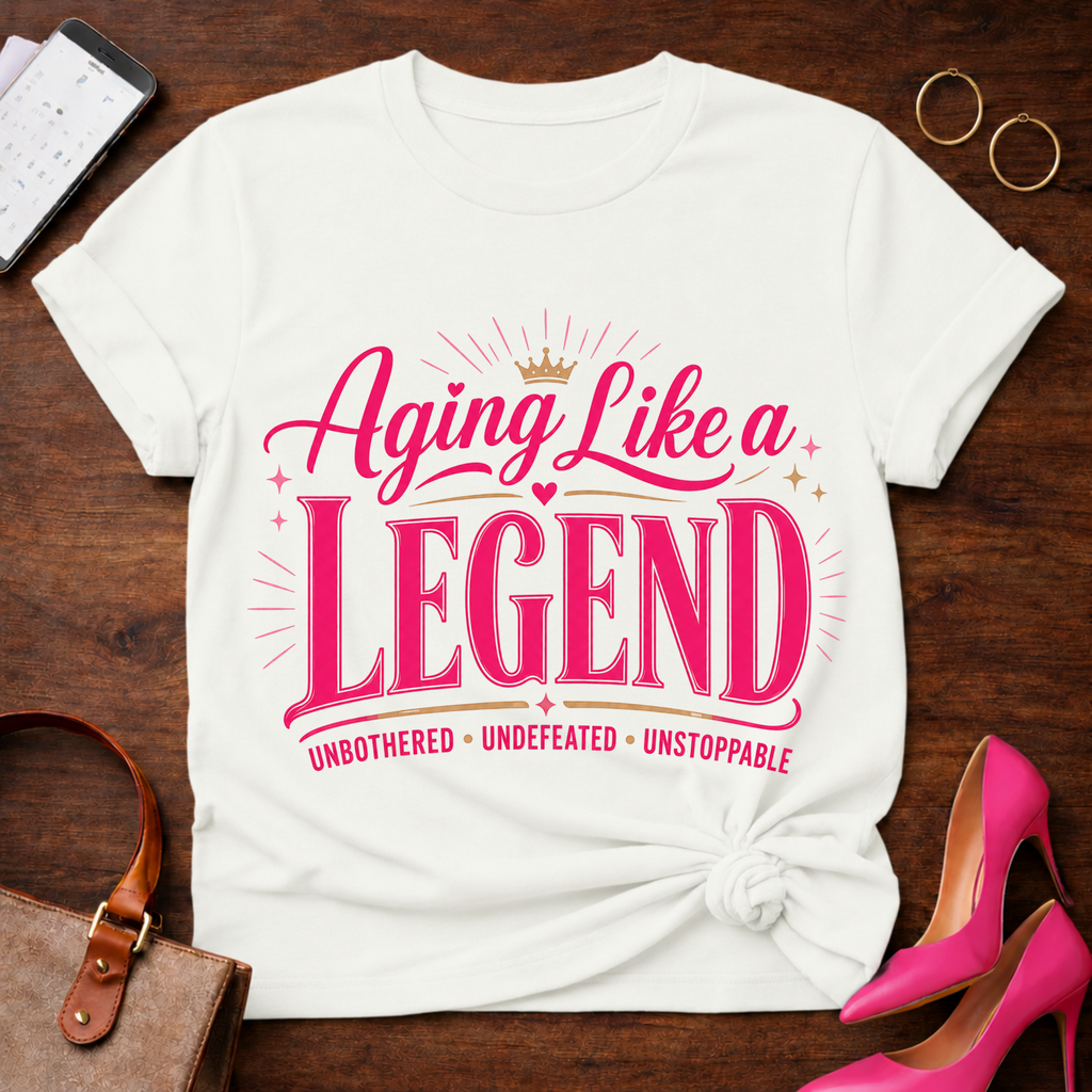 Aging Like A Legend Graphic T-Shirt