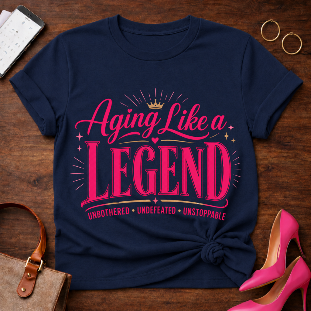 Aging Like A Legend Graphic T-Shirt