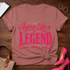 Aging Like A Legend Graphic T-Shirt