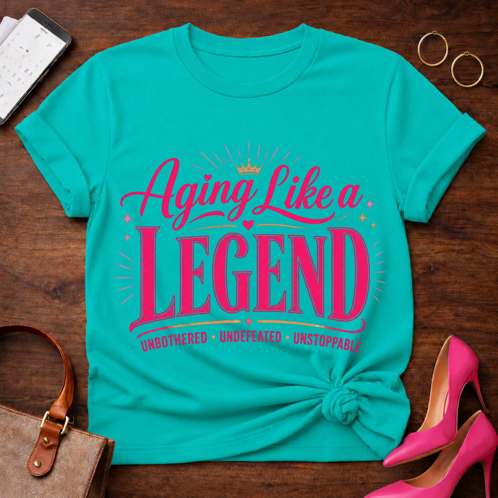 Aging Like A Legend Graphic T-Shirt