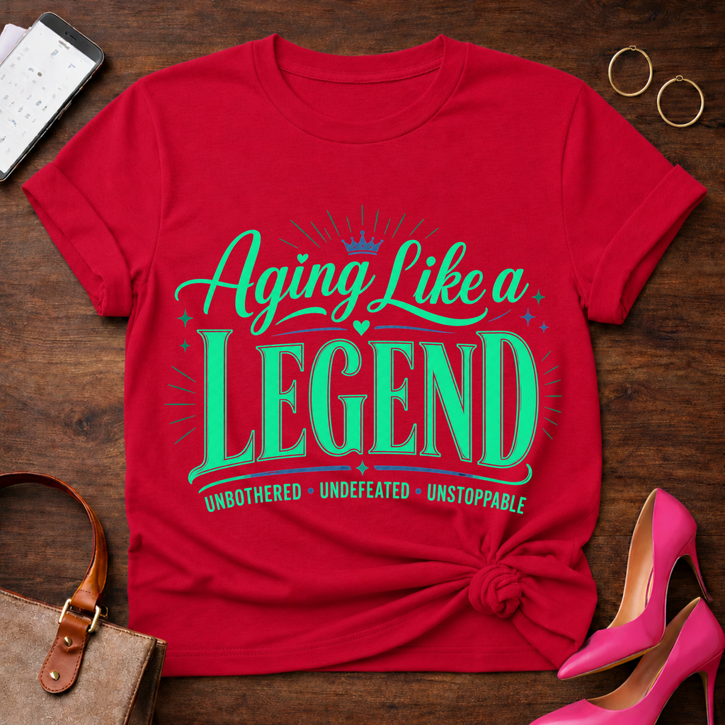 Aging Like A Legend Graphic T-Shirt