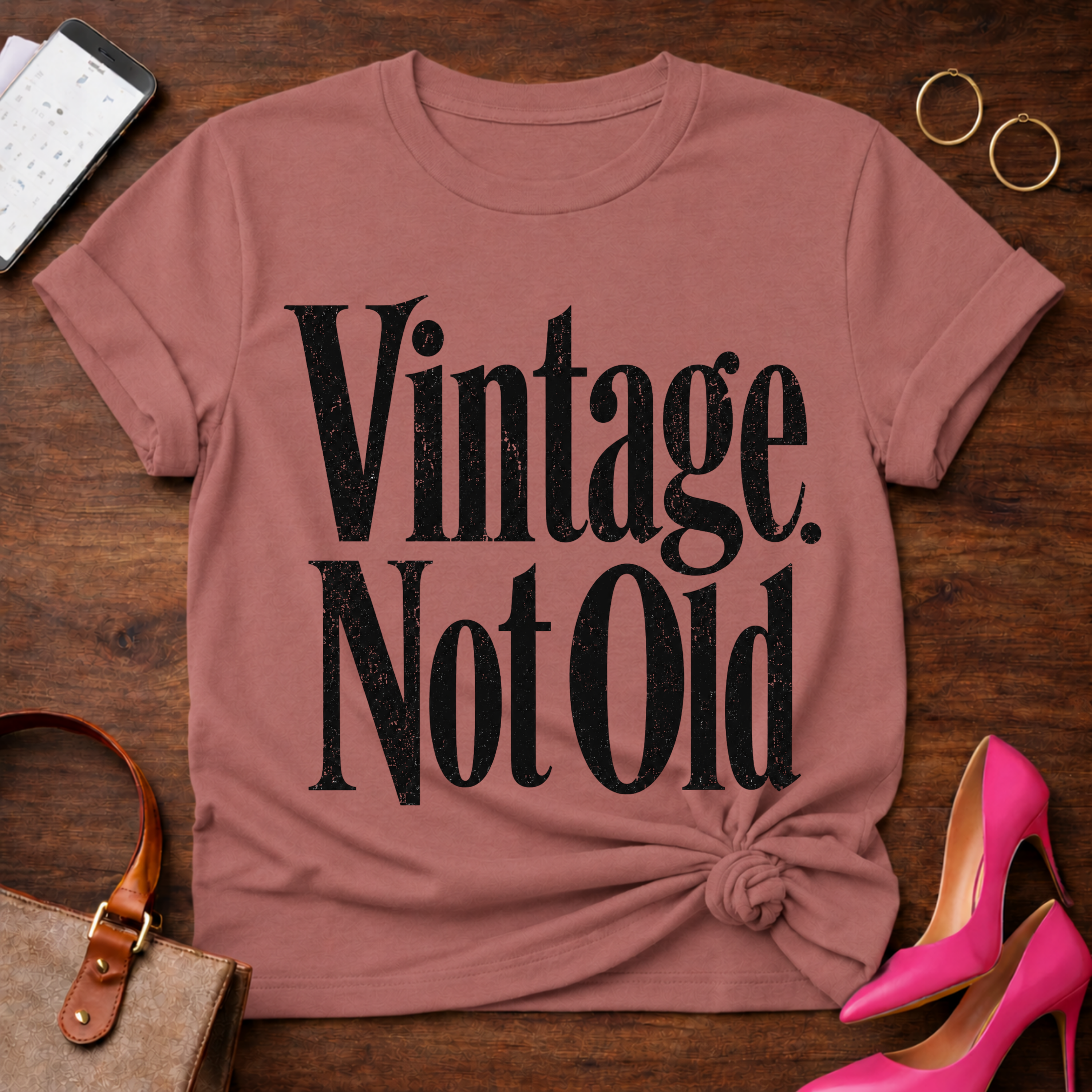 Vintage Not Old Graphic T-Shirt